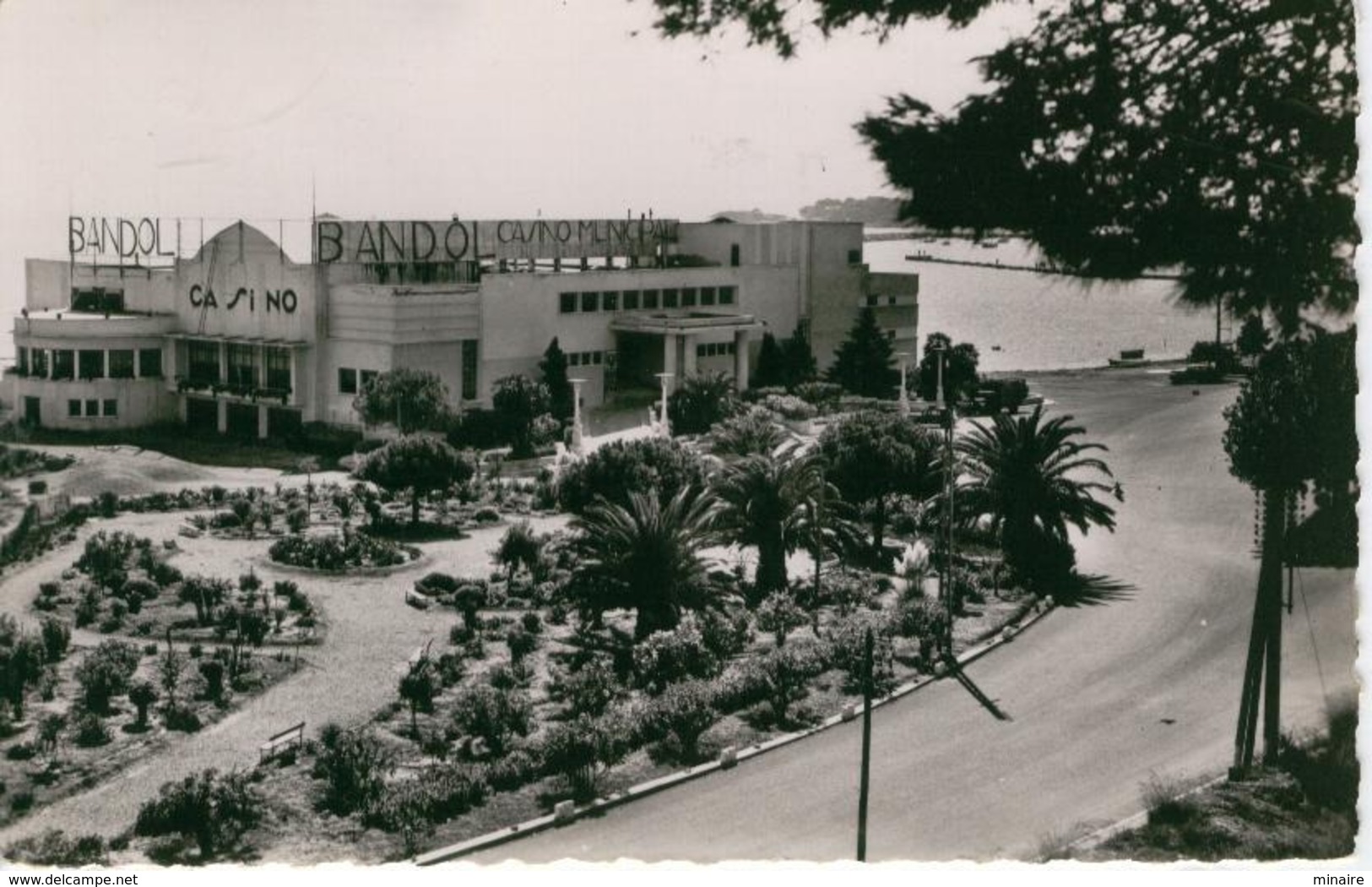 BANDOL - Le Casino Municipal -1961- Bon état - Format 9x14 ( - Bandol