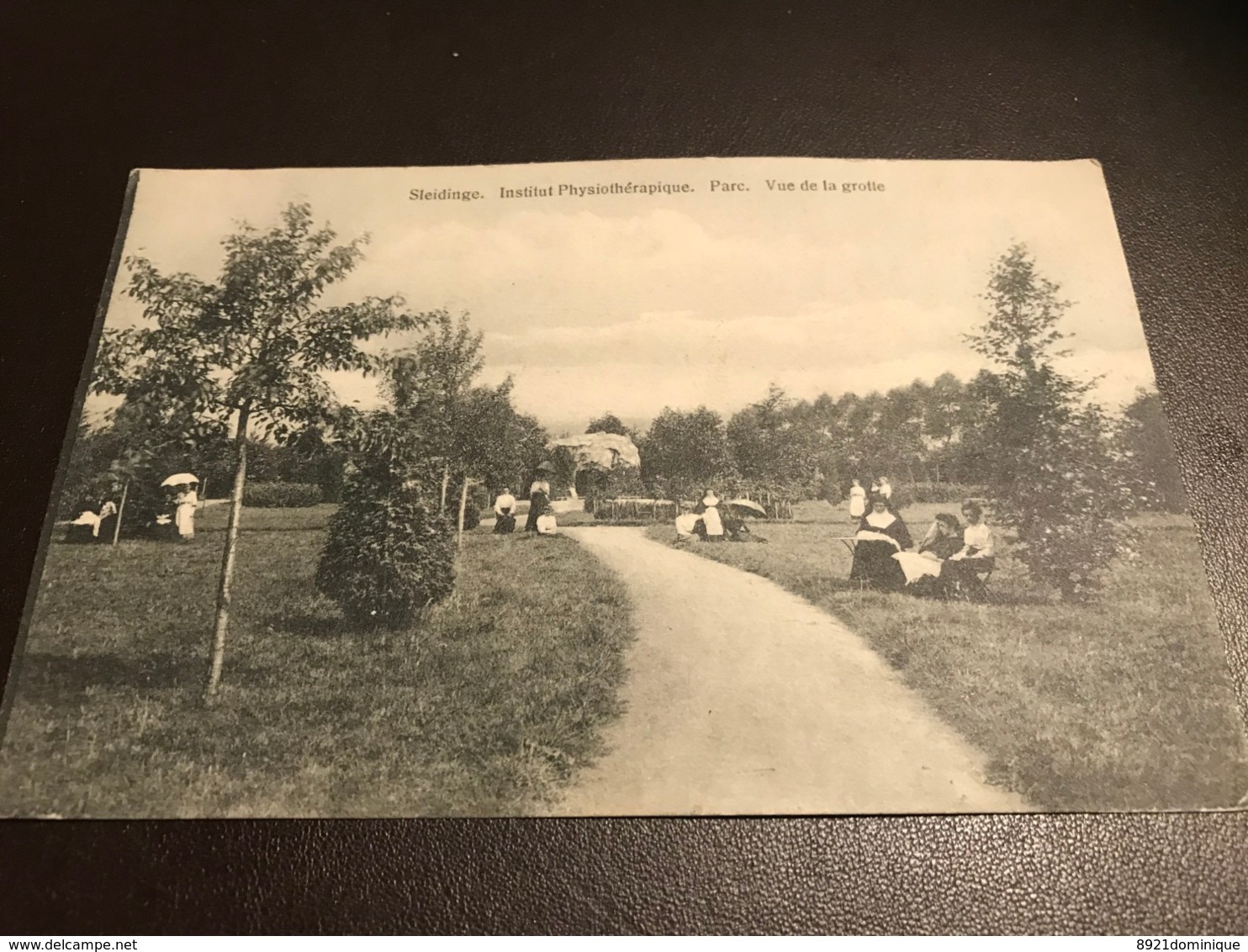 Sleidinge - Institut Physiothérapique - Parc - Vue De La Grotte ( Evergem ) - Ed. Jef Wante - Evergem