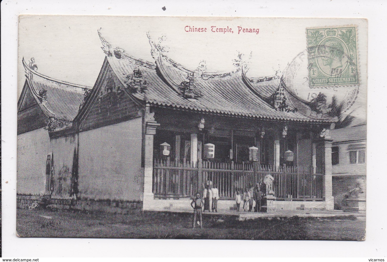CP MALAYSIA Chinese Temple PENANG - Malaysia