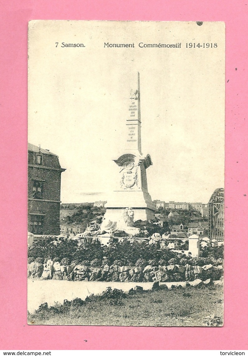 C.P. Samson  = Monument  1914-1918 - Andenne