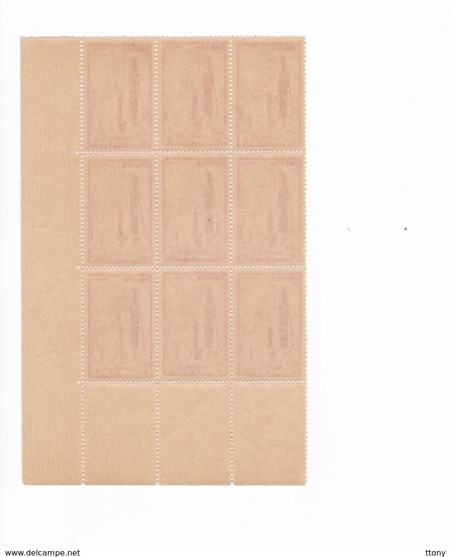 9 Timbres  N° 667  ++ Cathédrale Albi  Année 1944 - Neufs