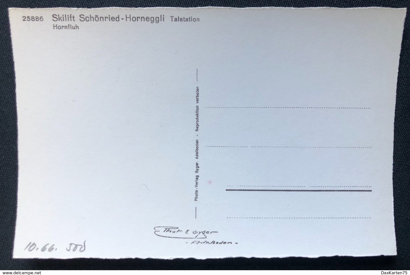 Skilift Schönried Horneggli Photo Gyger Adelboden - Adelboden