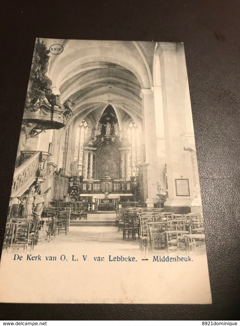 Lebbeke - De Kerk Van O.L.V. Van Lebbeke. - Middenbeuk - Lebbeke