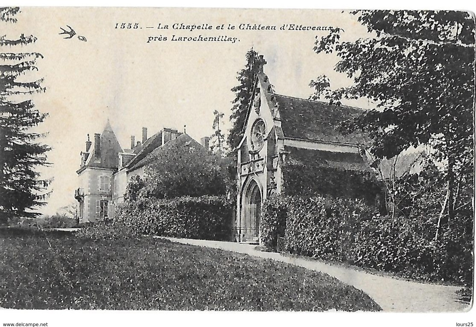 ! - France - Poil - La Chapelle Et Le Château D'Etteveaux Près De Larochemillay - 2 Scans - Autres & Non Classés