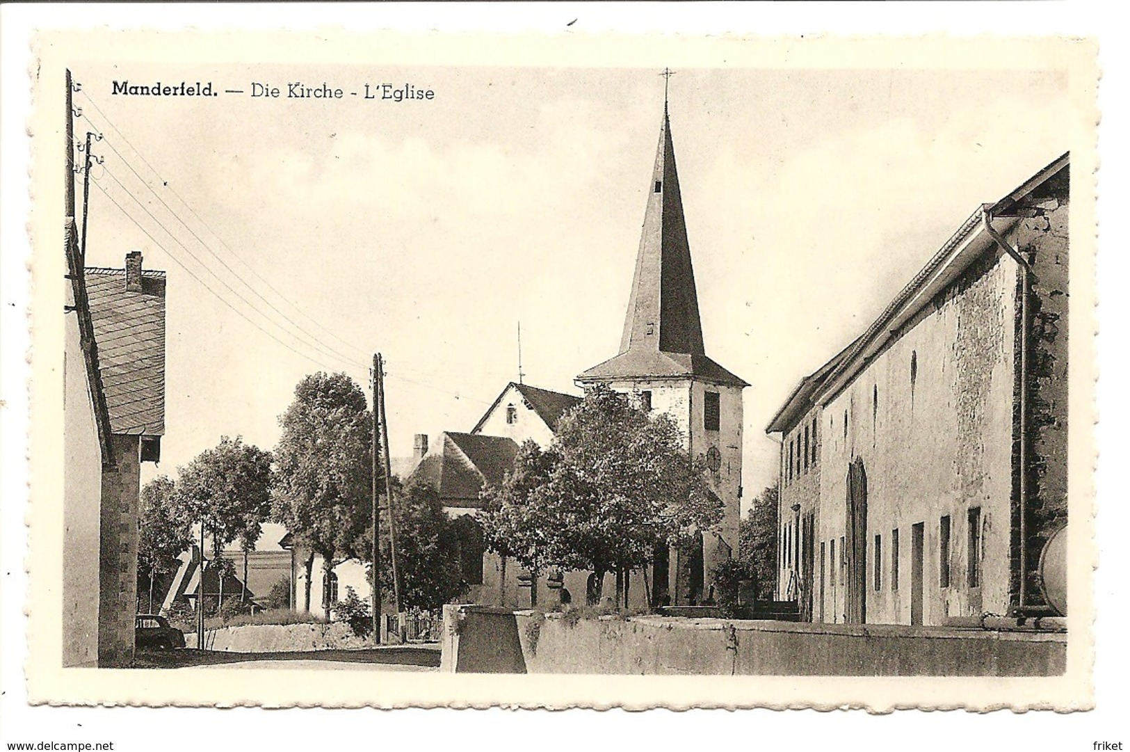 MANDERFELD  L'EGLISE - Bullange - Büllingen