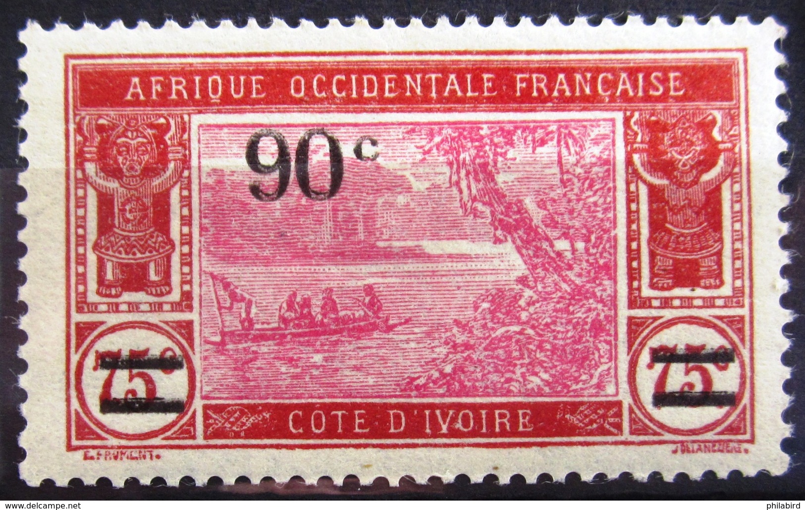 COTE D'IVOIRE                   N° 75                     NEUF* - Nuevos