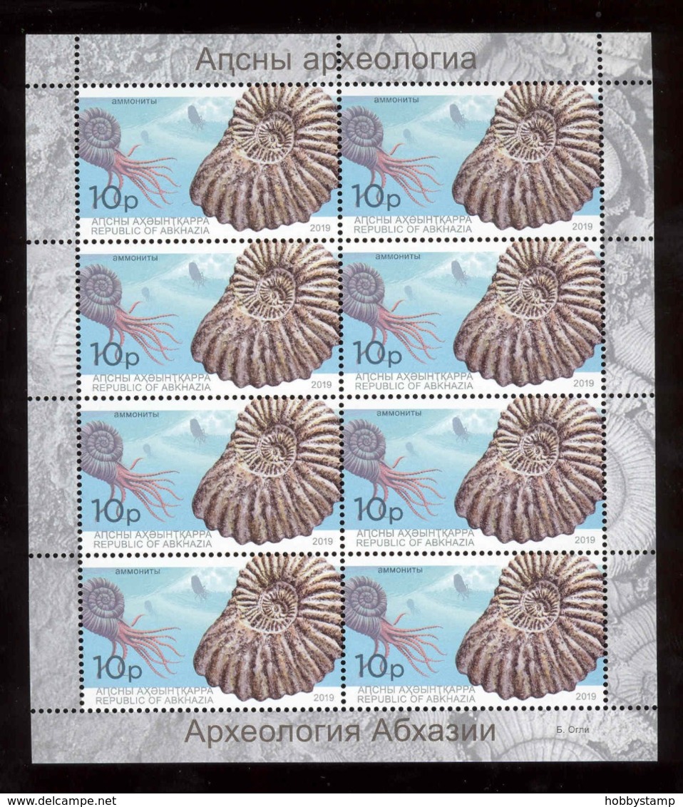 Abkhazia 2019 Prehistorical Fauna Sheetlets** MNH - Europe (Other)