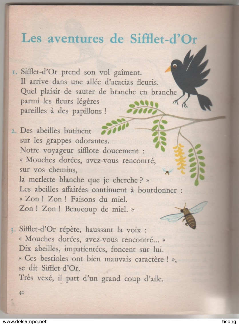 PRINTEMPS AU MOULIN BLEU, PICARD JUGHON, ILLUSTRATIONS ALAIN ROUSSEL, SPECIMEN ARMAND COLIN BOURRELIER 1966 - A VOIR - 6-12 Ans