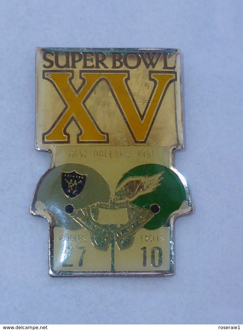 Pin's XV° SUPERBOWL - Calcio