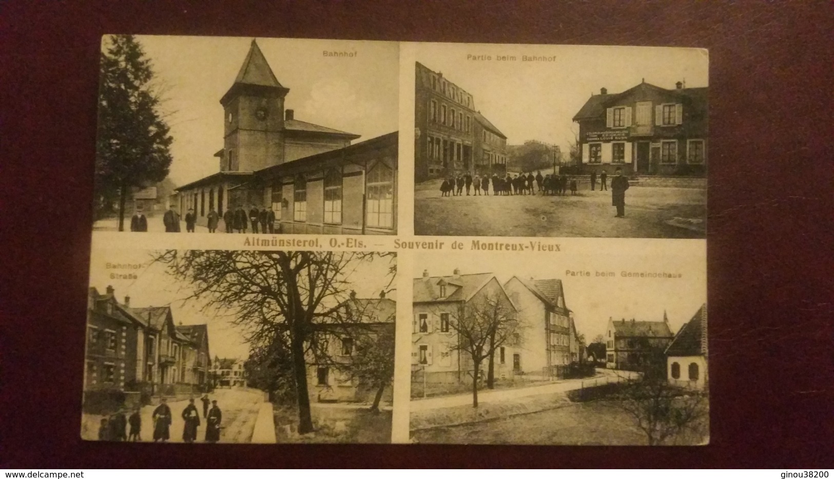 B1/ALALTMÜNSTEROL, O.-ETS- SOUVENIR DE MONTREUX-VIEUX - Autres & Non Classés