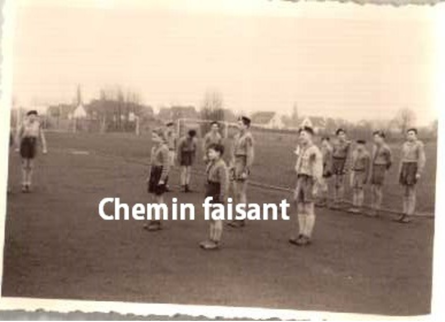 Pochette N°1 de 9 photographies originales CITROEN DS Football - A. SION Lille 59