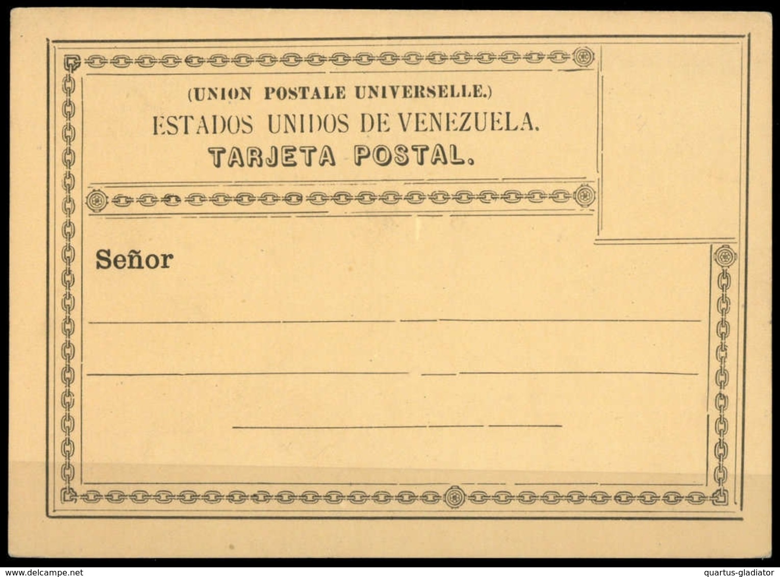 1880, Venezuela, P, Brief - Venezuela