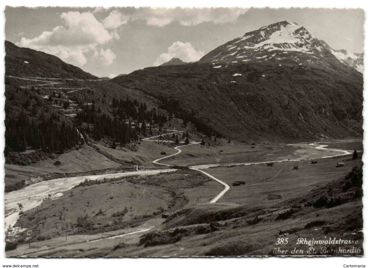 Rheinwaldstrasse - über Den St. Bernhardin - Rheinwald