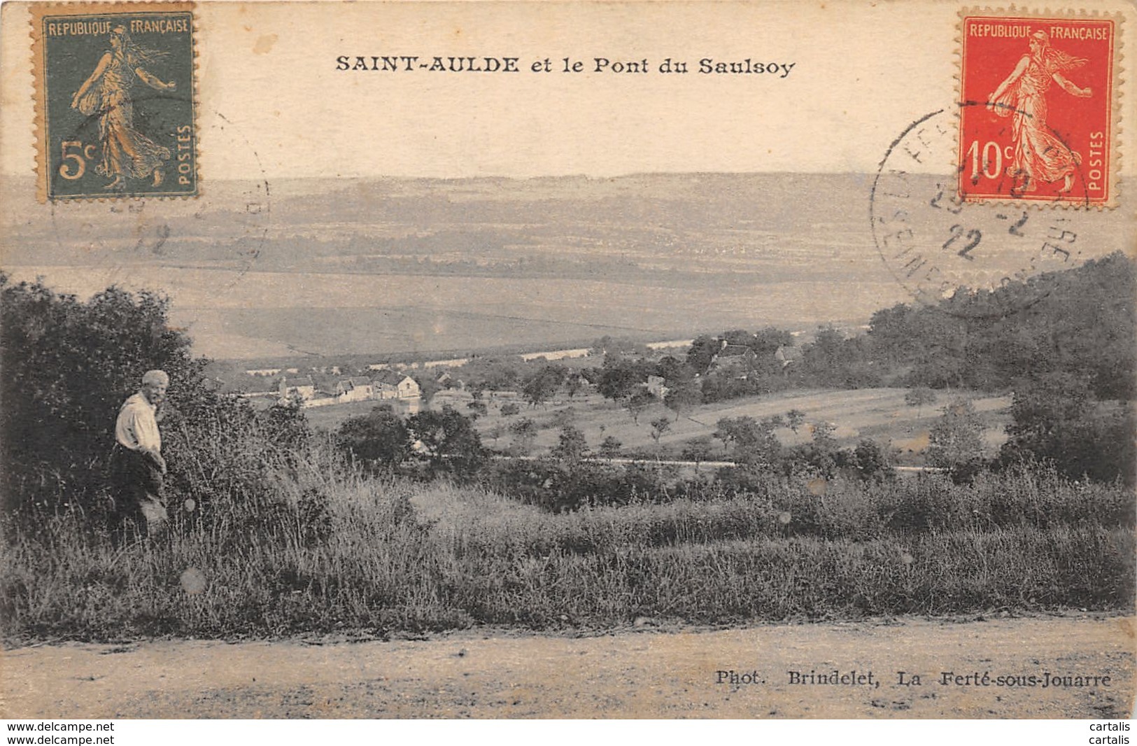 77-SAINT AULDE-N°294-A/0153 - Andere & Zonder Classificatie