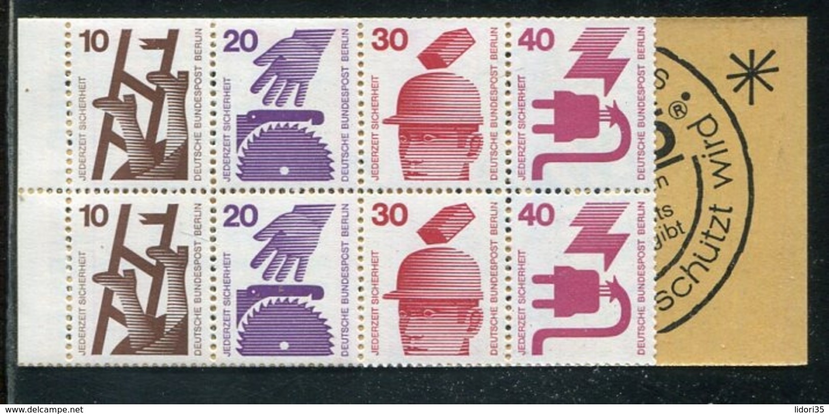 Berlin / 1972 / Markenheftchen Mi. 8a ** (24509) - Cuadernillos