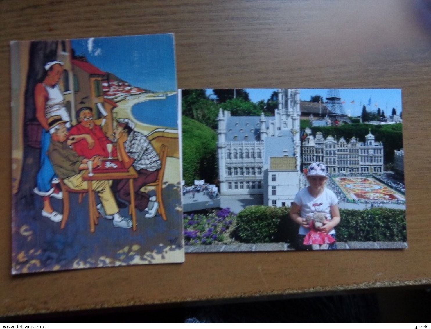 Doos postkaarten (2kg187) Allerlei landen (ook veel belgie gekleurd) zie enkele foto's