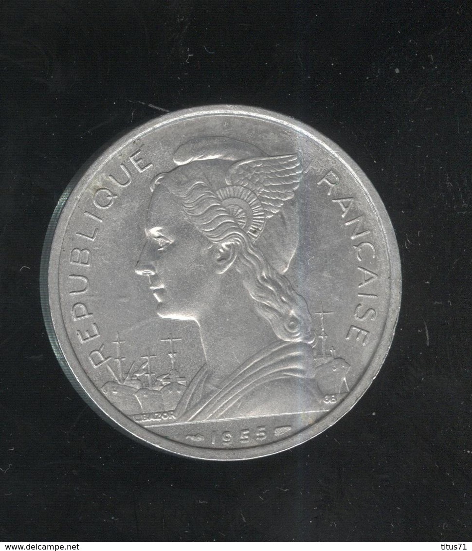 5 Francs Réunion 1955 SUP - Reunión