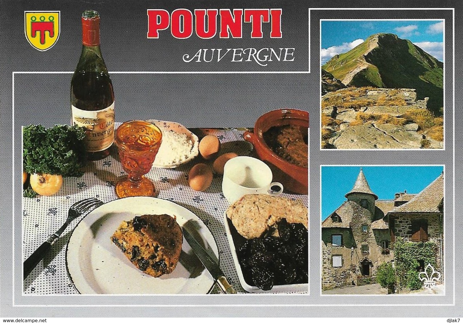 Recette Auvergnate Pounti Aux Pruneaux (2 Scans) - Recettes (cuisine)