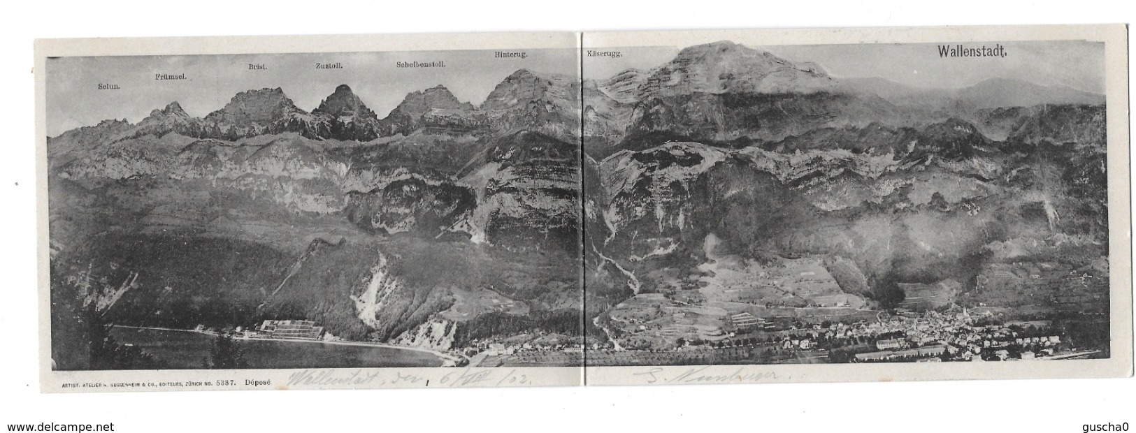 1902, Walenstadt - Panorama - Altri & Non Classificati