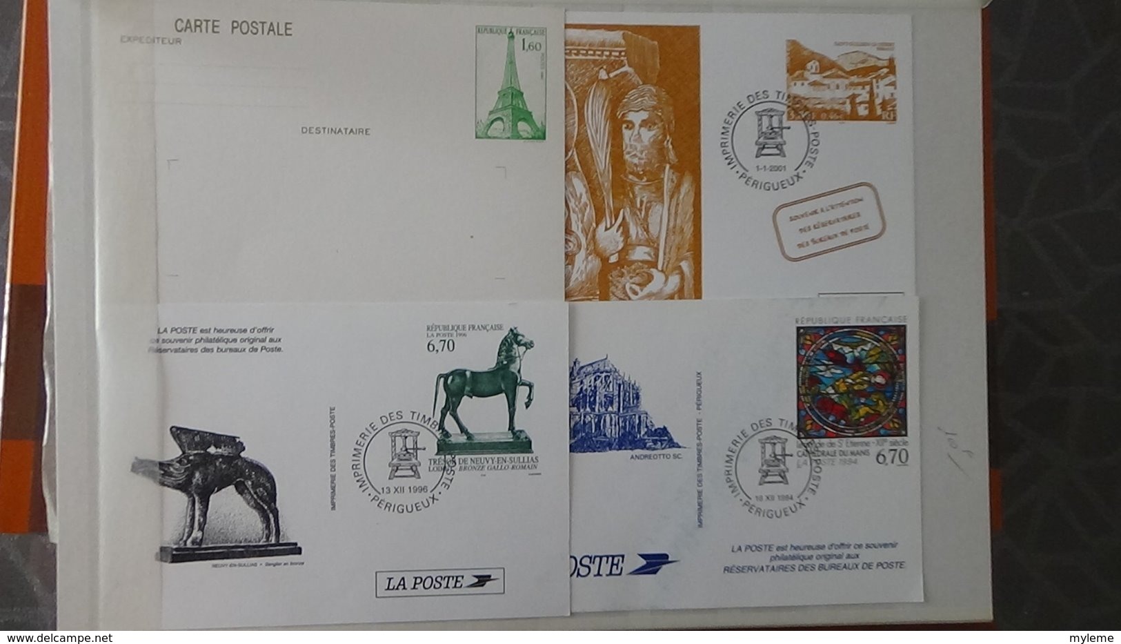 Epreuves du timbres, étapes succésives, imprimerie des timbres, Philexfrance 1999 .... A saisir !!!