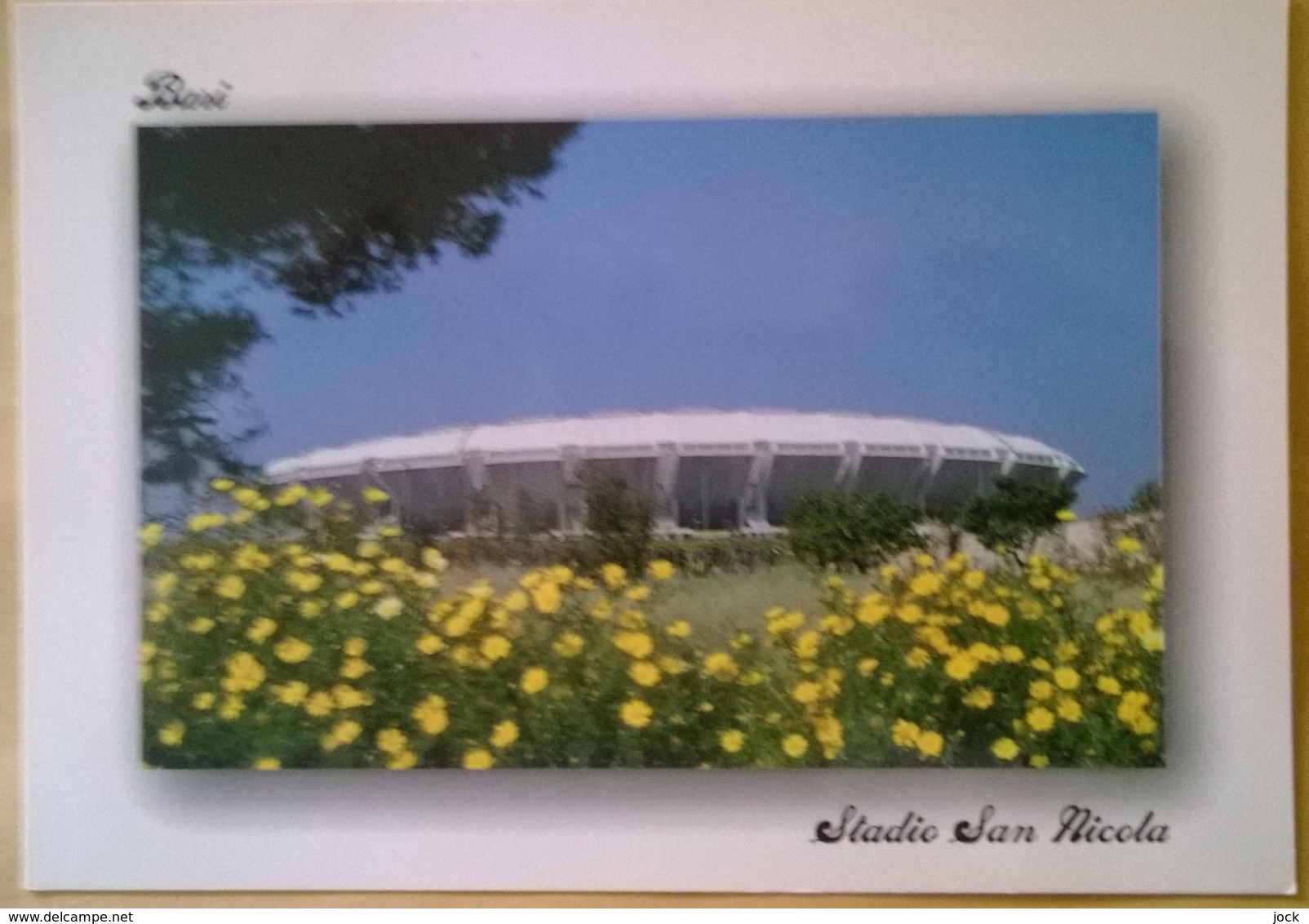 Postcard Stadium Bari Italy San Nicola Stadion Stadio - Estadio - Stade - Sports - Football - Soccer - Fussball