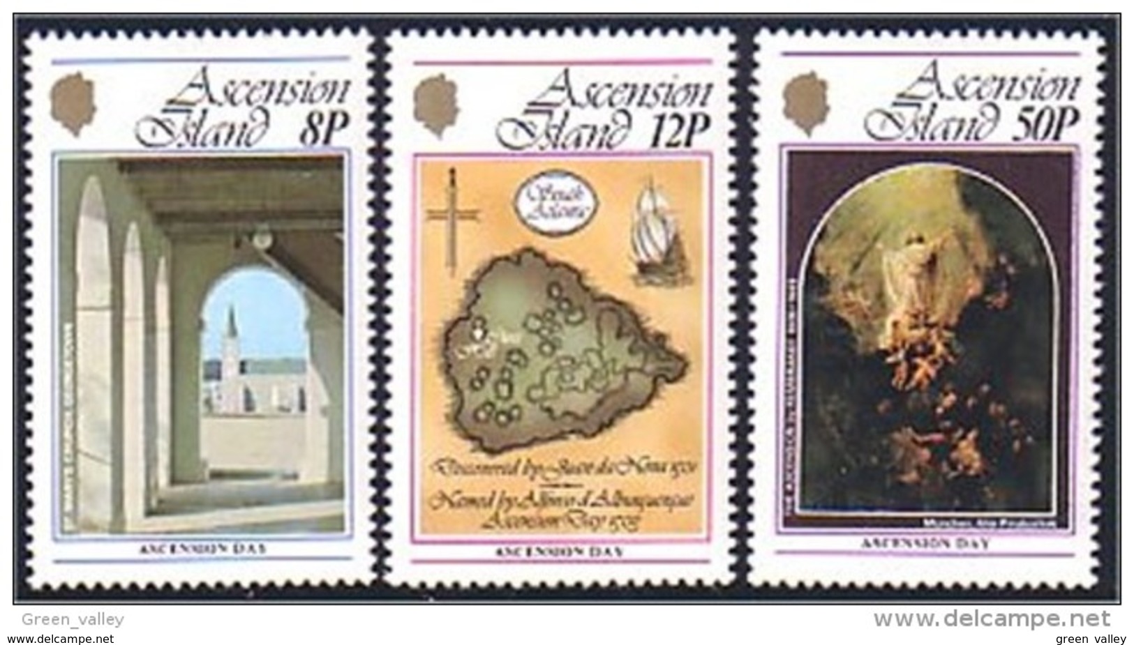 150 Ascension Découverte Ascension Island Discovery MNH ** Neuf SC (ASC-4a) - Ascension (Ile De L')