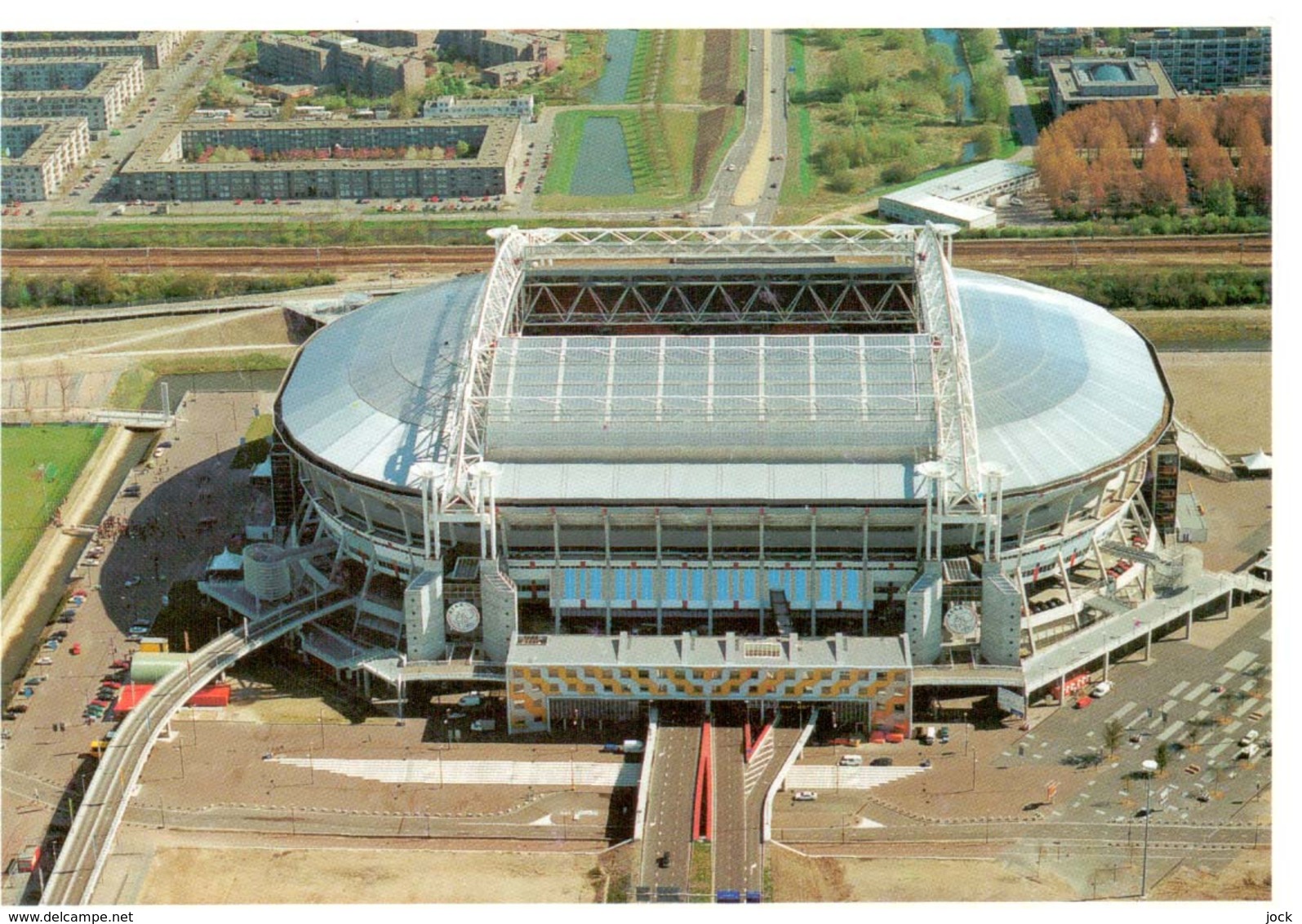 Postcard Stadium Amsterdam Stadion Stadio - Estadio - Stade - Sports - Football - Soccer - Fussball