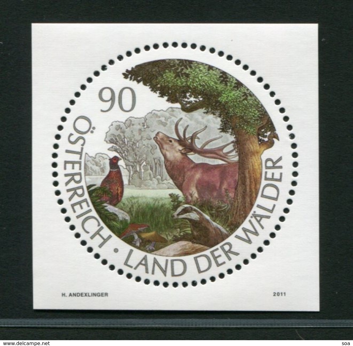 SALE Austria 2011 Mi Bl 65 Mushrooms MNH - Paddestoelen