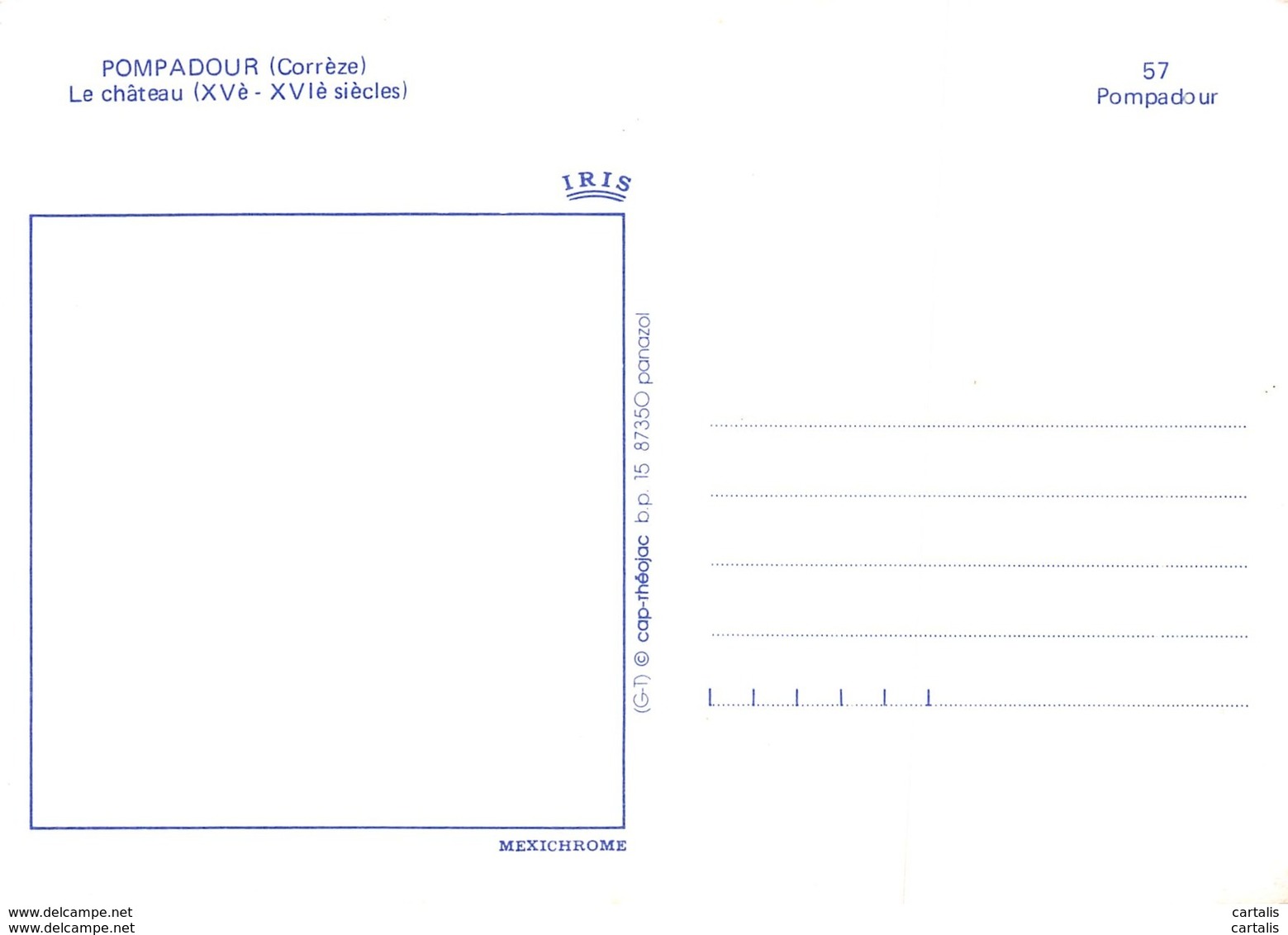 19-POMPADOUR-N°3741-A/0341 - Other & Unclassified