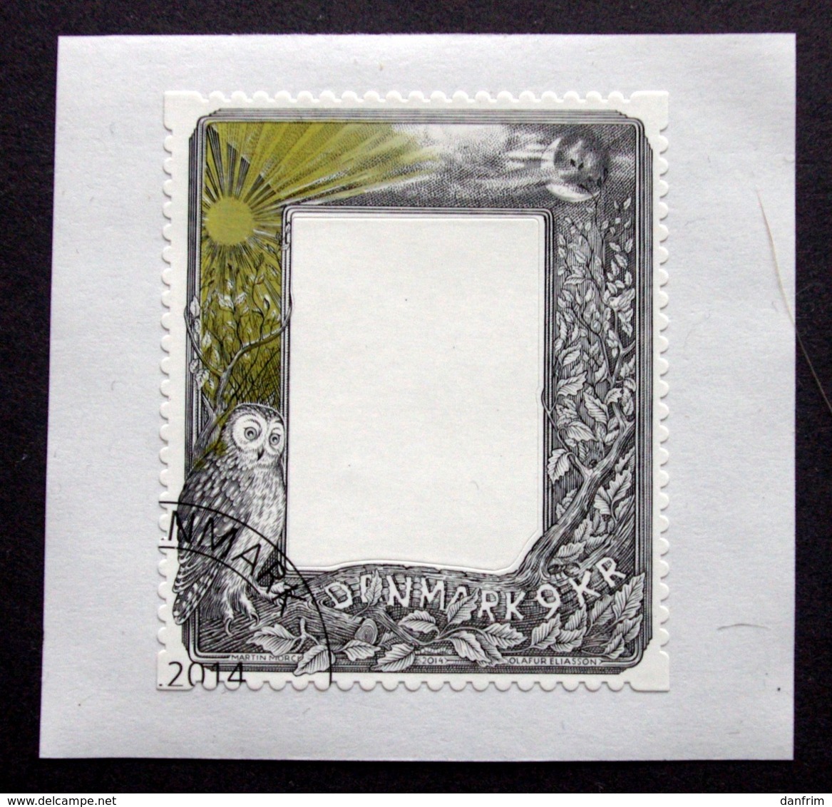 Denmark 2014  Kunst    Minr.1800   Owl / Eule / Hibou / Búho ( Lot D 644) - Used Stamps