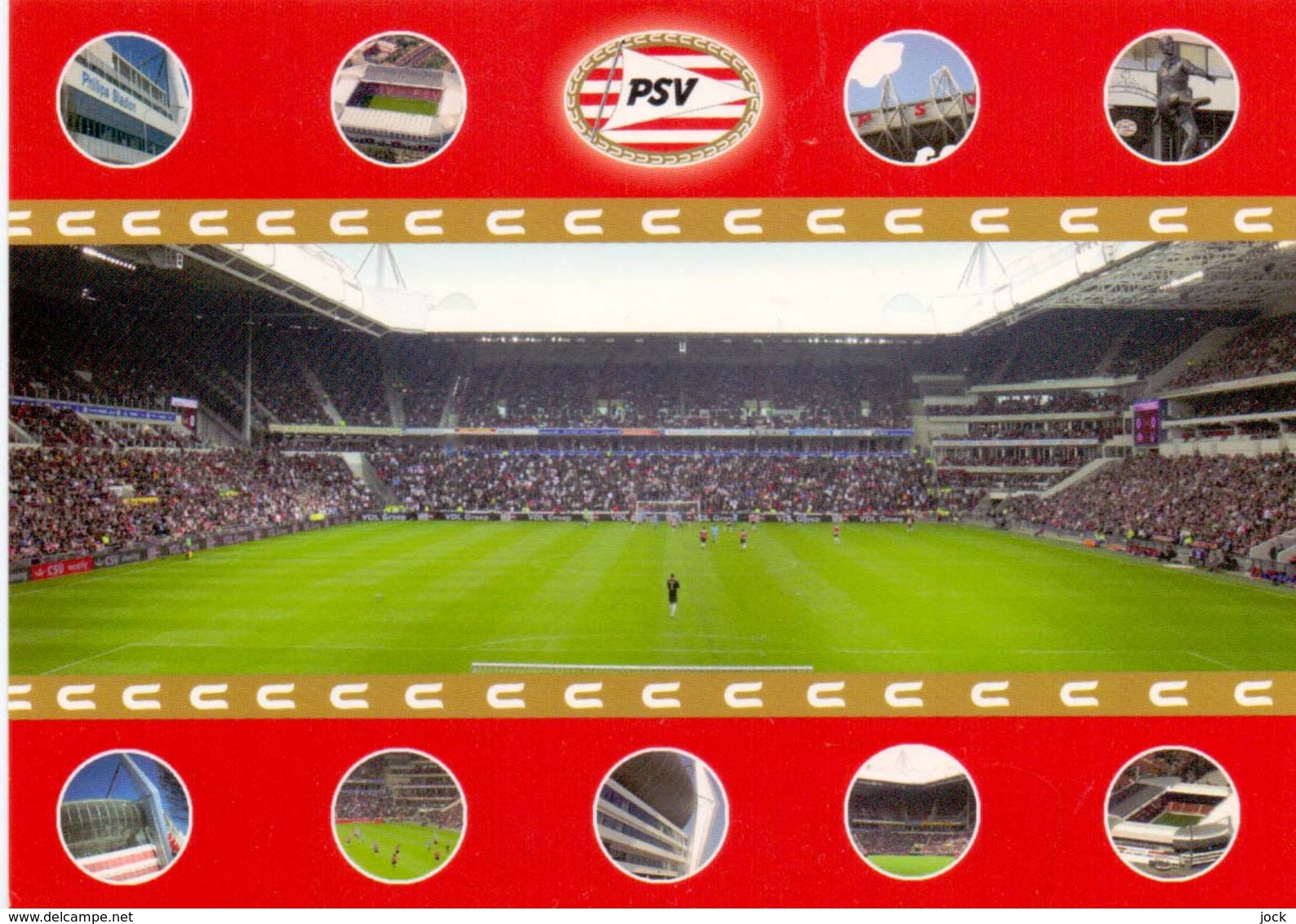 Postcard Stadium Eindhoven Holland PSV Stadion Stadio - Estadio - Stade - Sports - Football - Soccer - Calcio