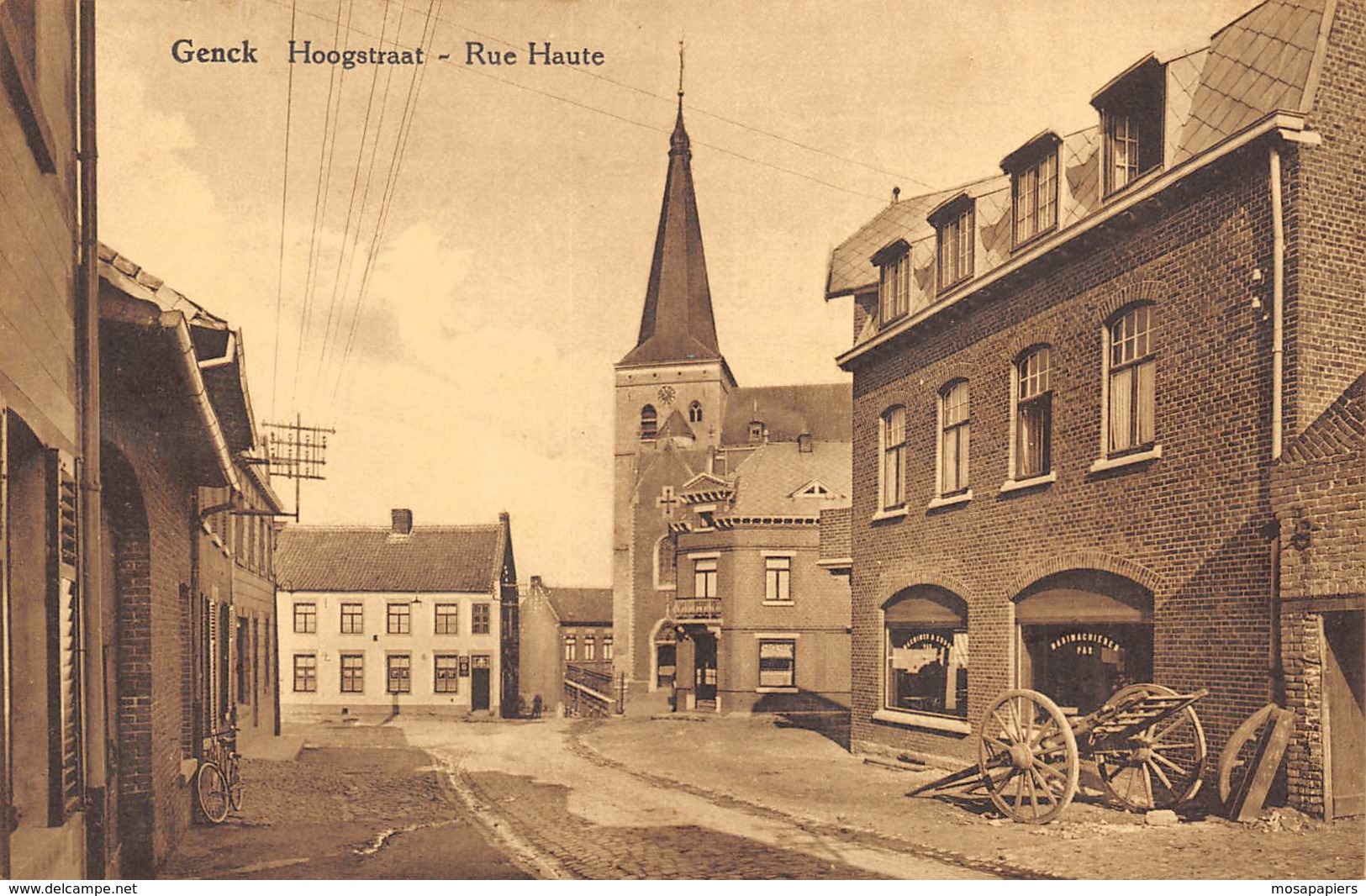 Genck - Hoogstraat - Rue Haute - Genk