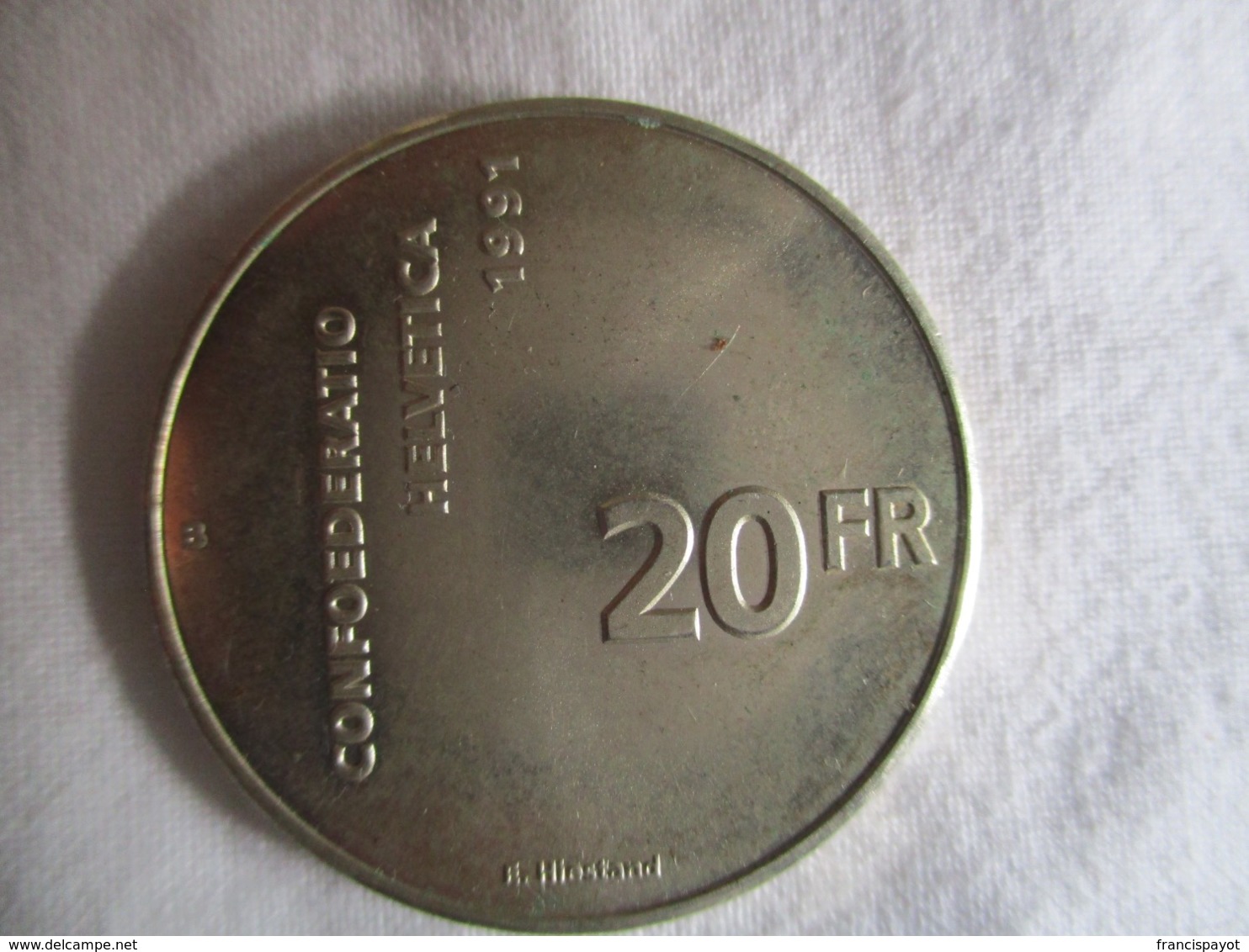 20 Francs 1991 - 700ène Anniversaire De La Suisse - Autres & Non Classés