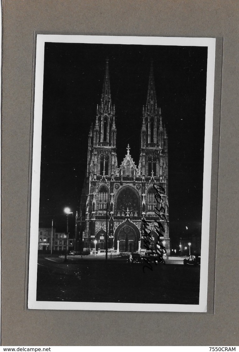 OOSTENDE : -1954- SINT PAULUS KERK-GEEN POSTKAART-MAAR MOEDERFOTO VAN 14CM OP 9 CM-MAISON ERN,THILL - Oostende