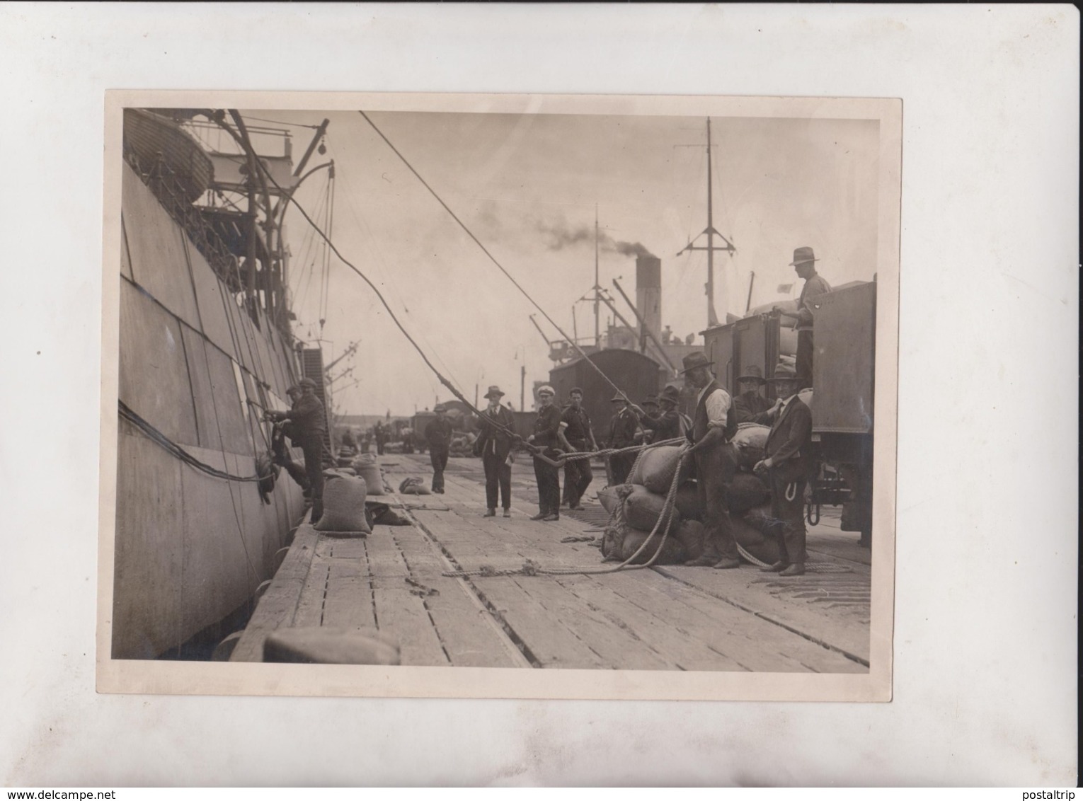 VICTORIA'S GOLDEN HARVEST WHEAT OVERSEA MARKETS  WILLIAMSTOWN VICTORIA AUSTRALIA   21*16CM Fonds Victor FORBIN 1864-1947 - Lugares