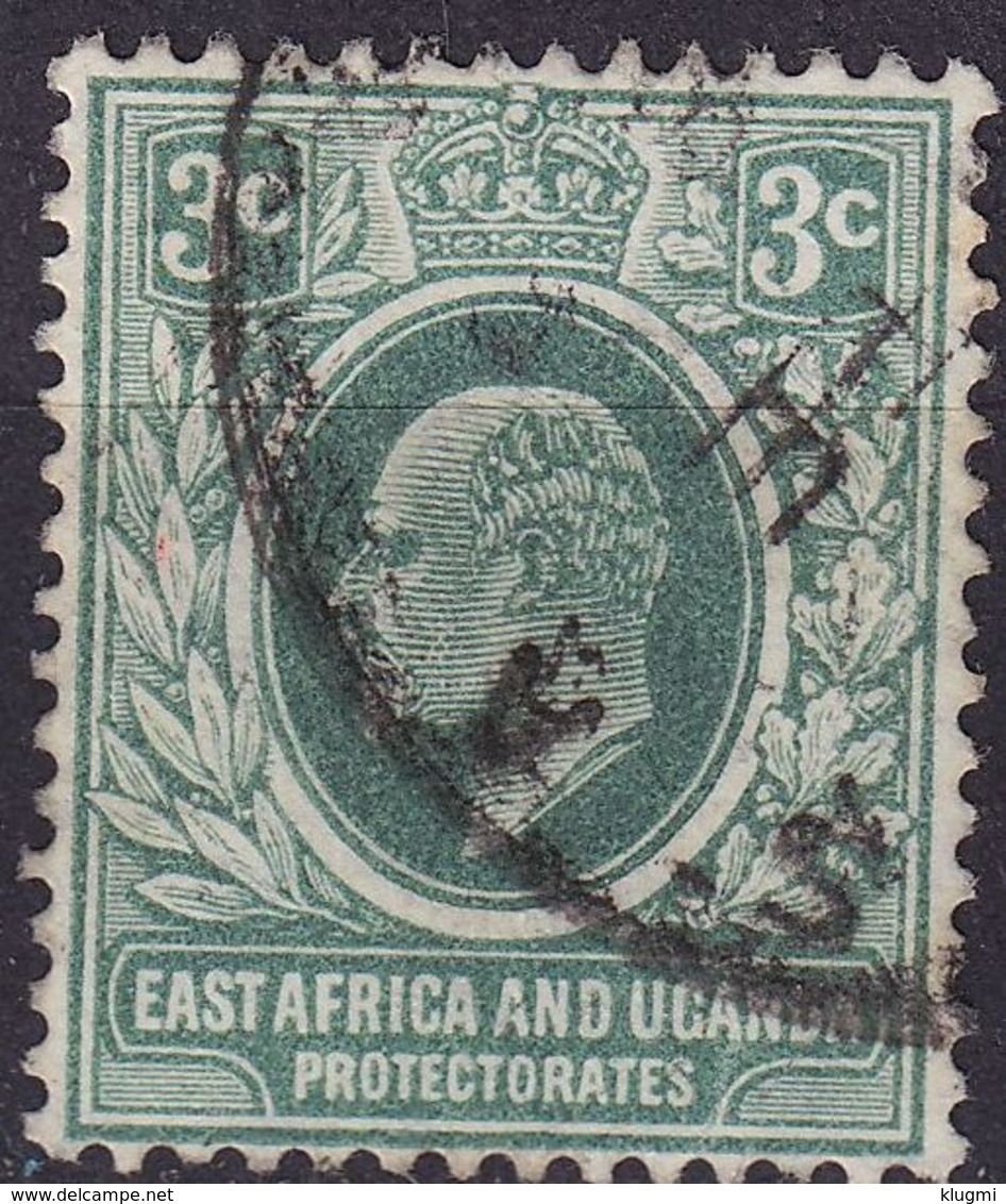 BRIT. OSTAFRIKA UGANDA [1907] MiNr 0034 ( O/used ) - Protettorati De Africa Orientale E Uganda