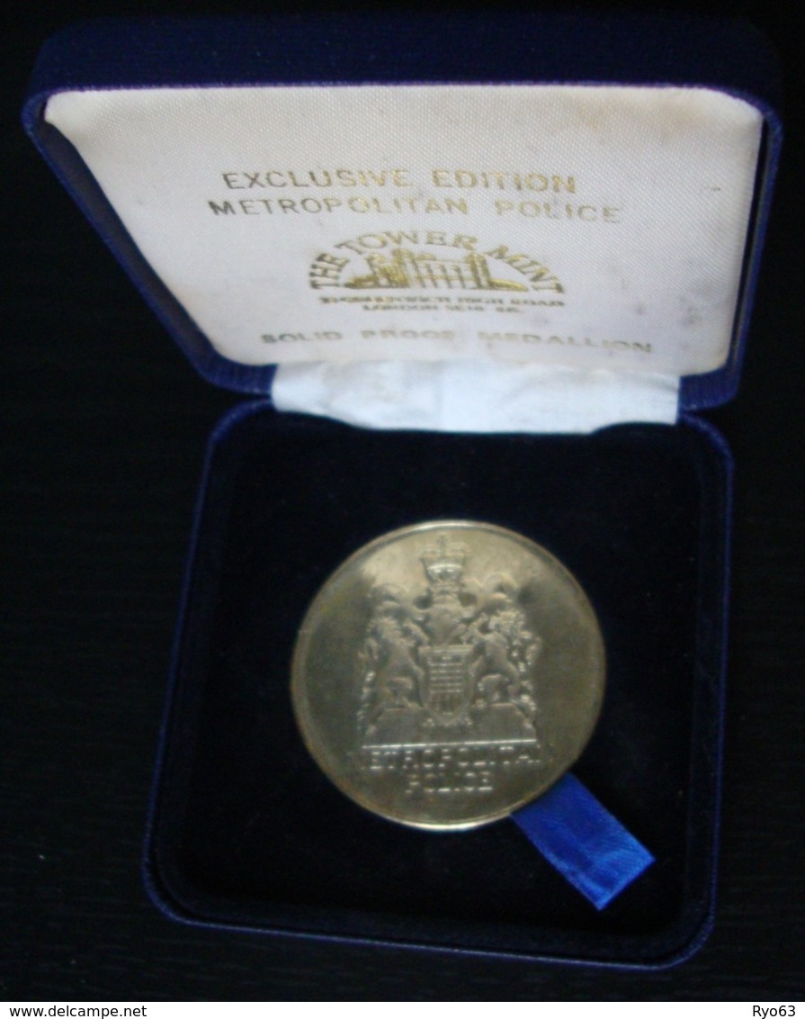 Médaille Métropolitan Police - Grande-Bretagne