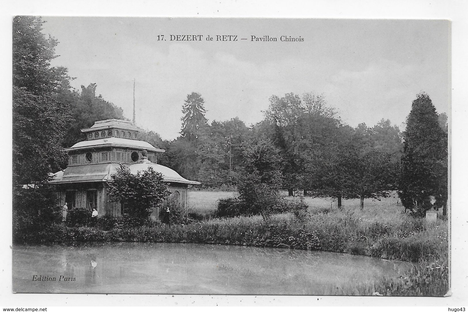 DESERT DE RETZ - N° 17 - PAVILLON CHINOIS - CPA NON VOYAGEE - Chambourcy