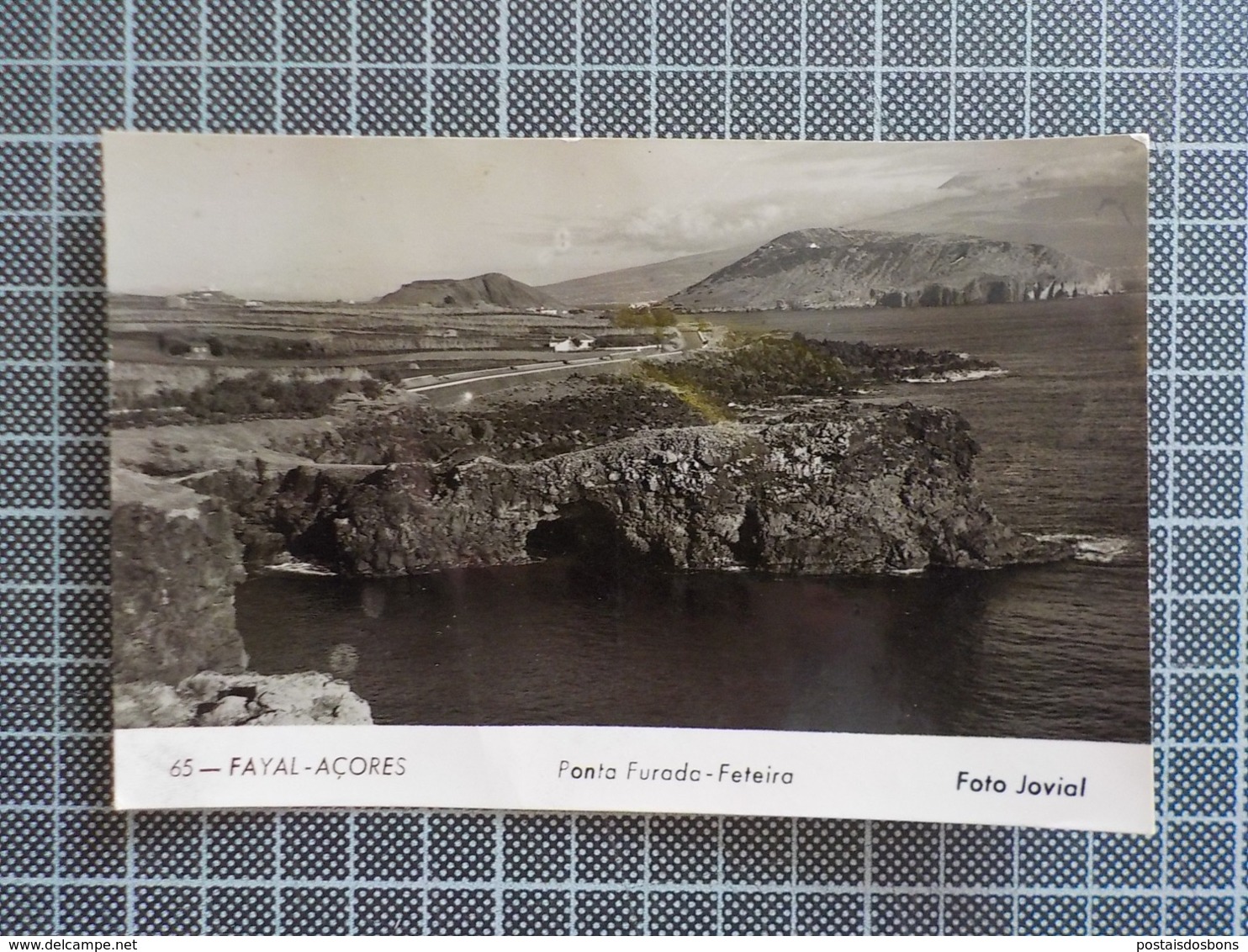 H356) Portugal Açores Faial Ponta Furada FEteira Foto Jovial  1968 - Açores