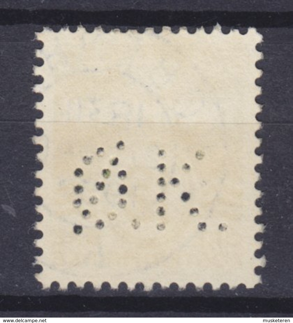 Denmark Perfin Perforé Lochung (Ø08) 'Ø.K.' Det Østasiatiske Kompagni East Asiatic Company Wellenlinien Stamp (2 Scans) - Abarten Und Kuriositäten