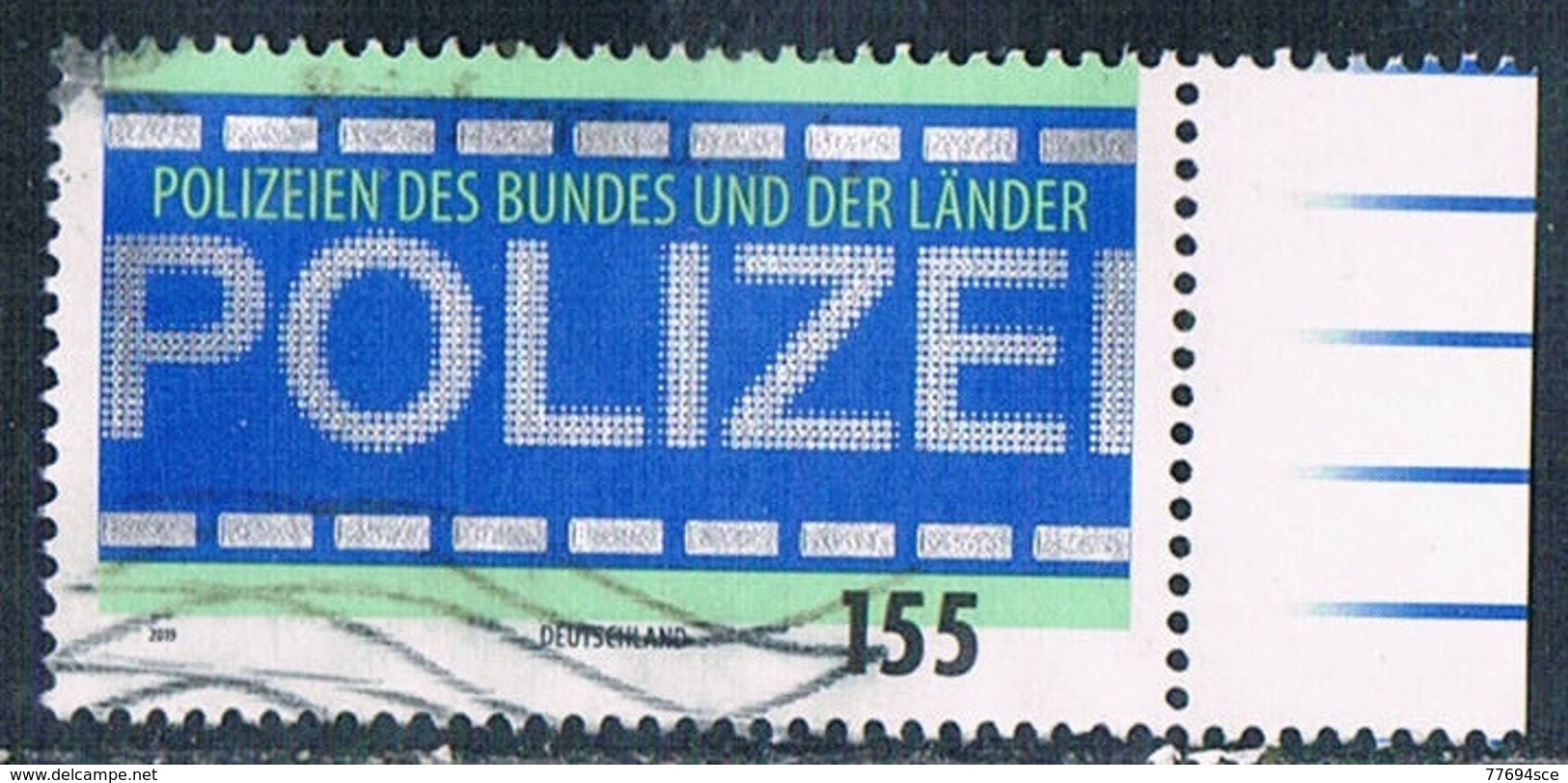 2019  Polizei Des Bundes Und Der Länder - Used Stamps