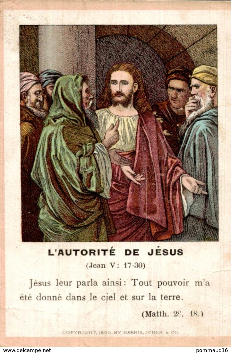 Image Pieuse : L'autorité De Jésus - Images Religieuses