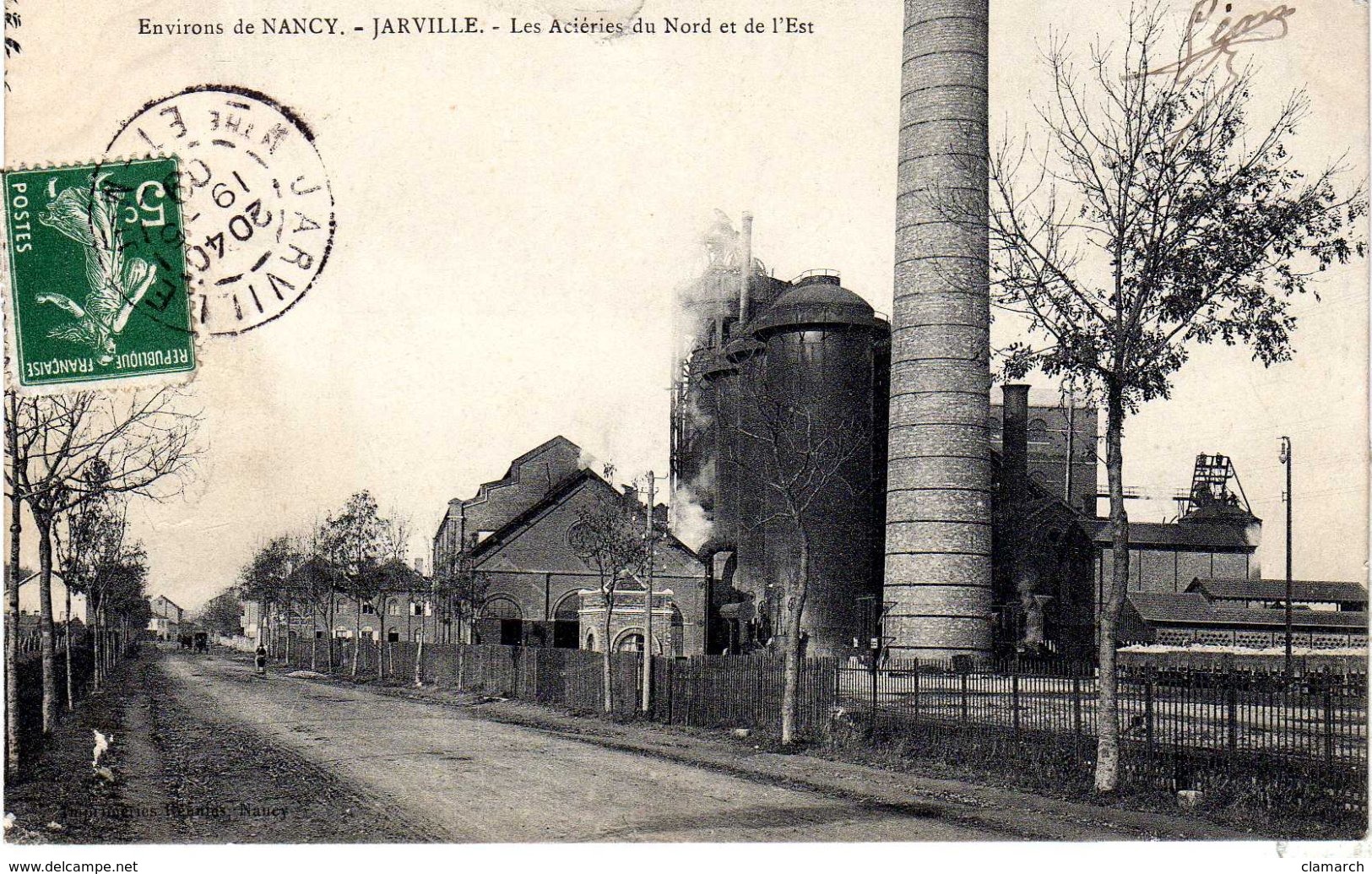 MEURTHE ET MOSELLE-Environs De Nancy-Jarville-Les Aciéries Du Nord Et De L'Est - Nancy