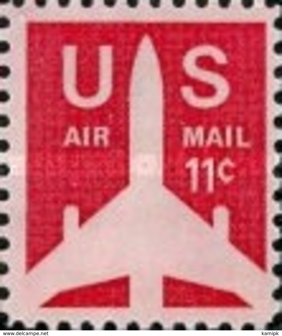 United-States - Silhouette Of Jet	  -1971 - Oblitérés