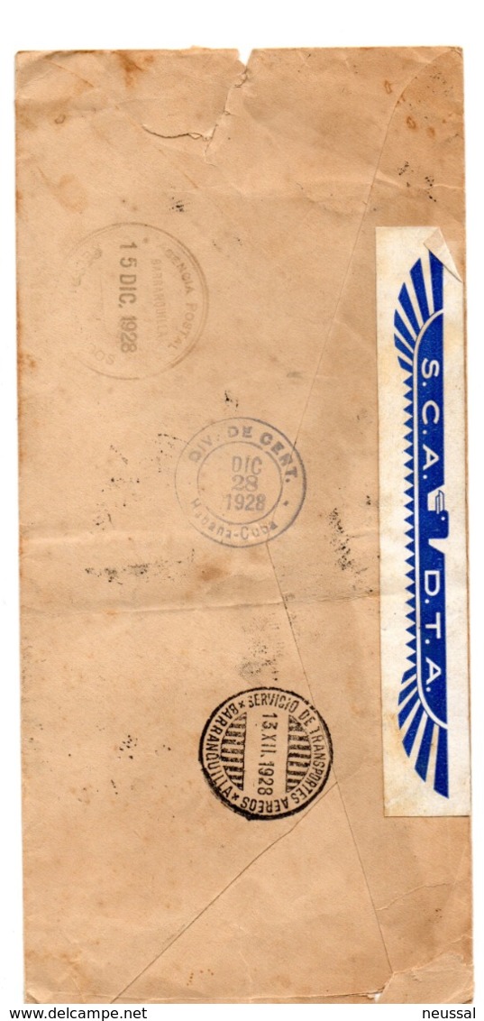 Carta De Colombia De 1928 - Colombia