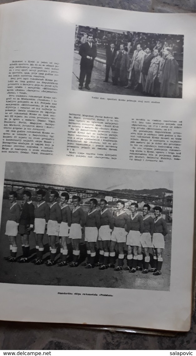 DESET GODINA SPORTA U KREKI Monograph, KREKA, TUZLA BOSNA I HERCEGOVINA