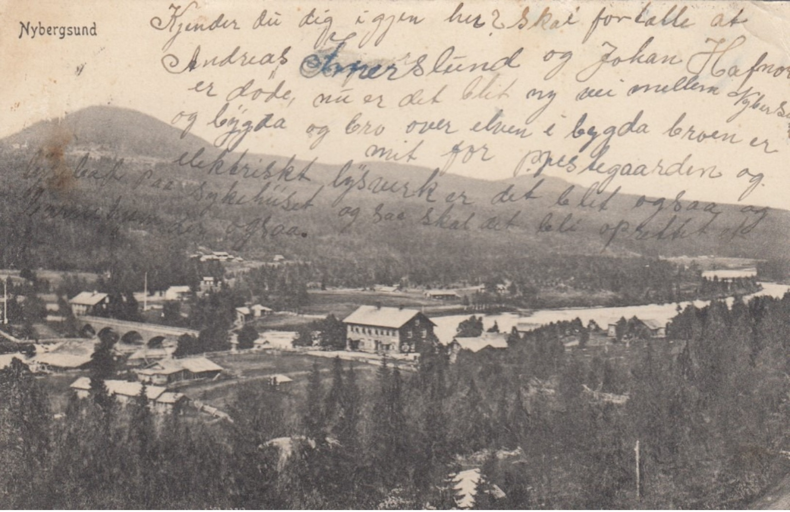 Nybergsund,Trysil , Hedmark, Norway , 1914 - Norvegia