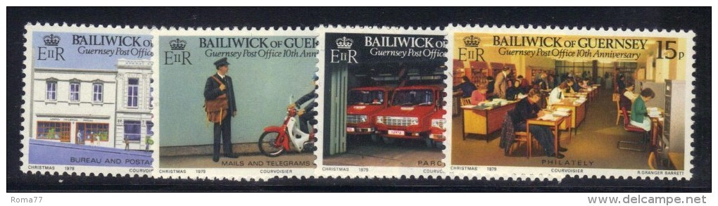 GUERNSEY 1979 , Serie Completa N. 190/193  *** MNH - Guernesey