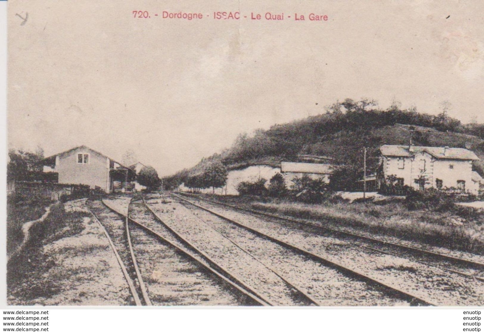 720 Dordogne ISSAC Le Quai La Gare - Other & Unclassified