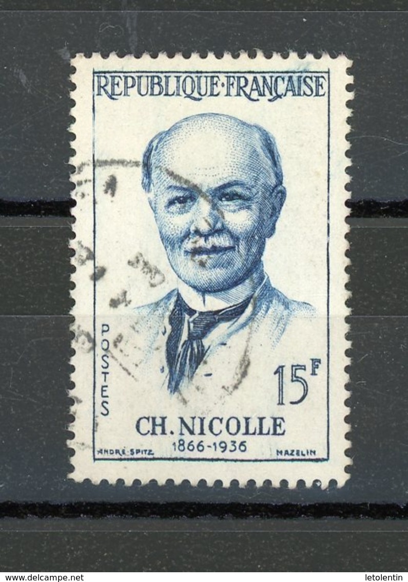 FRANCE - CHARLES NICOLE - N° Yvert 1144 Obli Ronde ? - Used Stamps